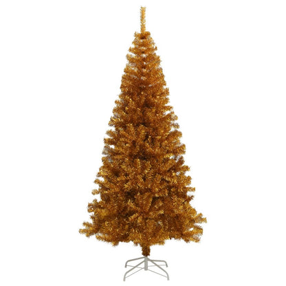 Artificial Christmas Tree Gold PET, steel Large Decorative Inlays
