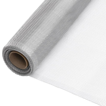 Mesh Screen Aluminium 44.1x787.4" Silver