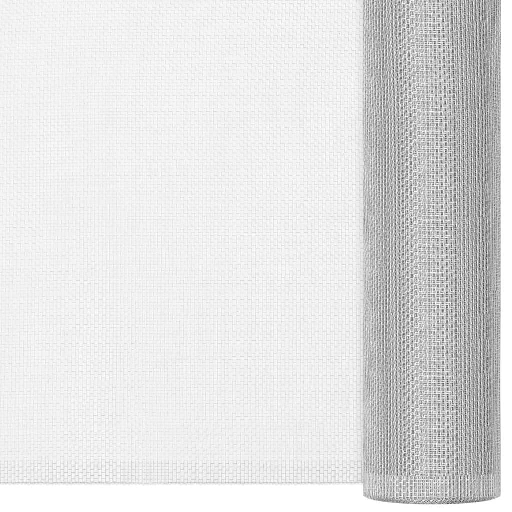 Mesh Screen Aluminium 44.1x787.4" Silver