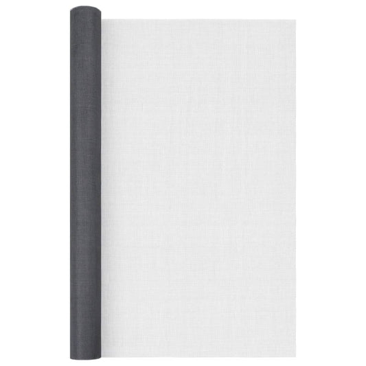 150871 vidaXL Mesh Screen Fiberglass 100x500 cm Grey