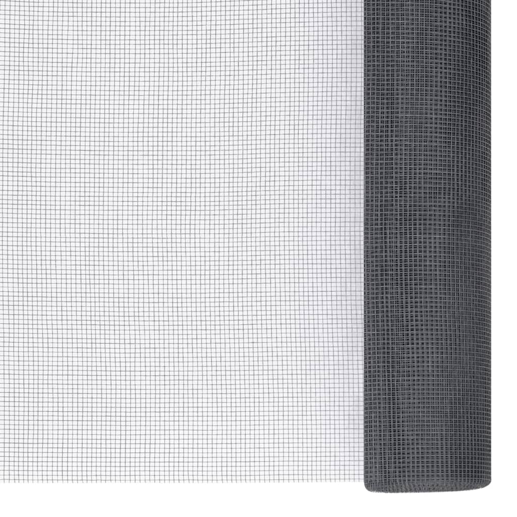 Mesh Screen Fiberglass 112x500 cm Grey