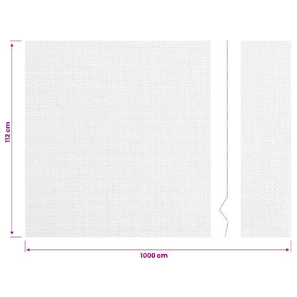Mesh Screen Stainless Steel 112x1000 cm Silver