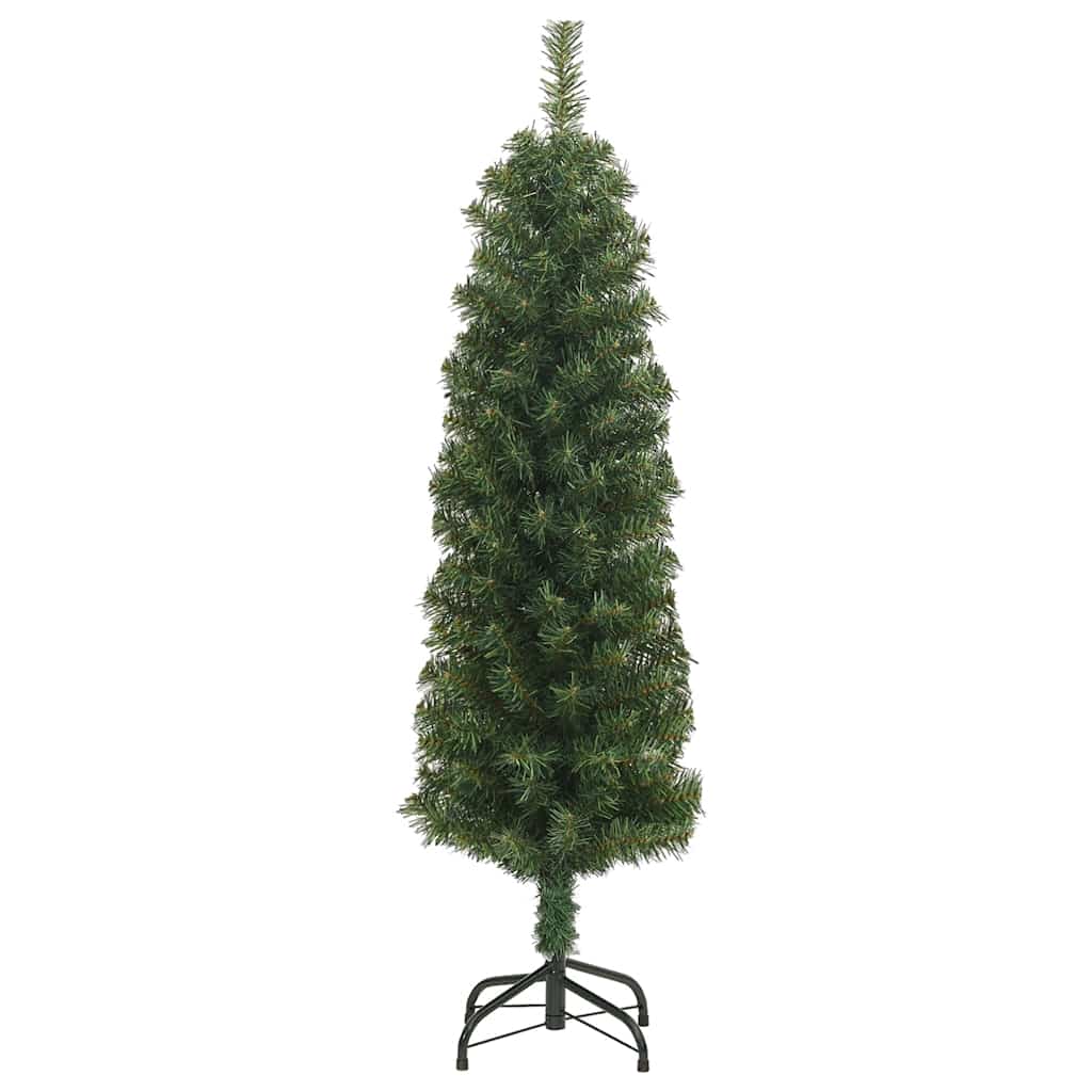 Artificial Christmas Tree | Green | PVC, steel | Slim