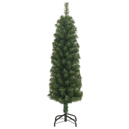 Artificial Christmas Tree | Green | PVC, steel | Slim