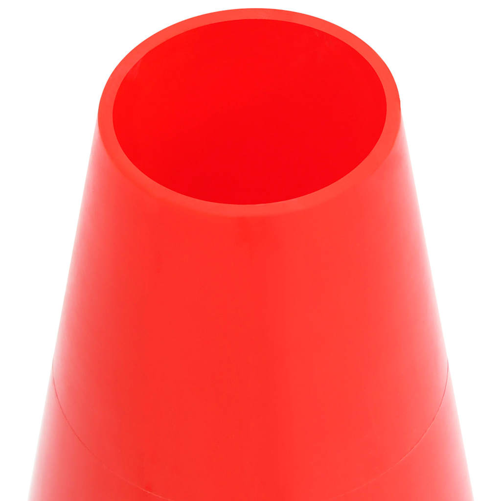 150945 vidaXL Reflective Traffic Cones 4 pcs Red and White 50 cm