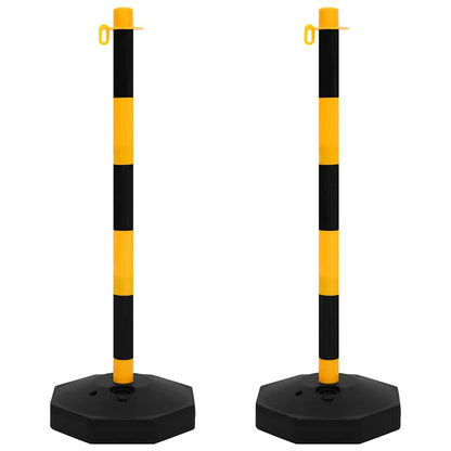 Chain Post Set with 10 m Plastic Chain