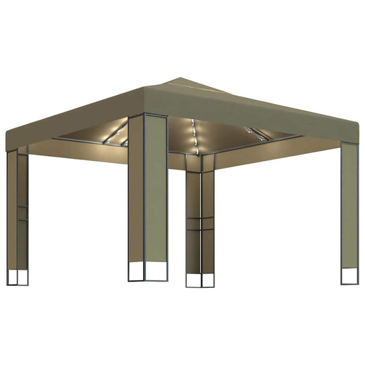 Gazebo | Taupe | 100% polyester with PA coating | Large