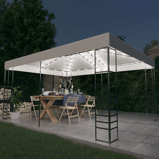 Gazebo | White | Powder-coated steel, 100% polyester with PA coating