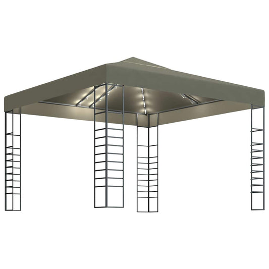Gazebo | Taupe | 100% Polyester fabric with PA coating | 3x3 m