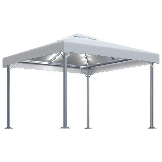 Gazebo | Cream | Aluminium | 300x300 cm | Seats Many | Gazebo | Square