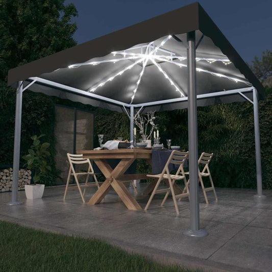 Gazebo | Anthracite | Aluminium | 3x3 m | UV-resistant materials | Gazebo
