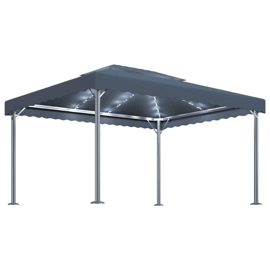 Gazebo | Anthracite | Aluminium, Steel, Oxford Fabric with PA coating
