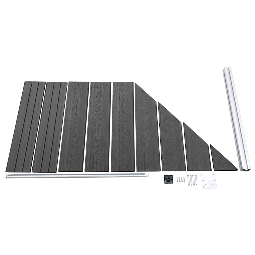 Fence Panel Set WPC 1138x