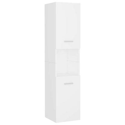 Bathroom Furniture Set | White | Engineered wood, Ceramic, Acrylic