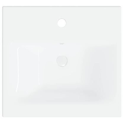 Bathroom Furniture Set | White | Engineered wood, Ceramic, Acrylic