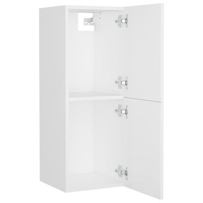 Bathroom Furniture Set | White | Engineered wood, ceramic