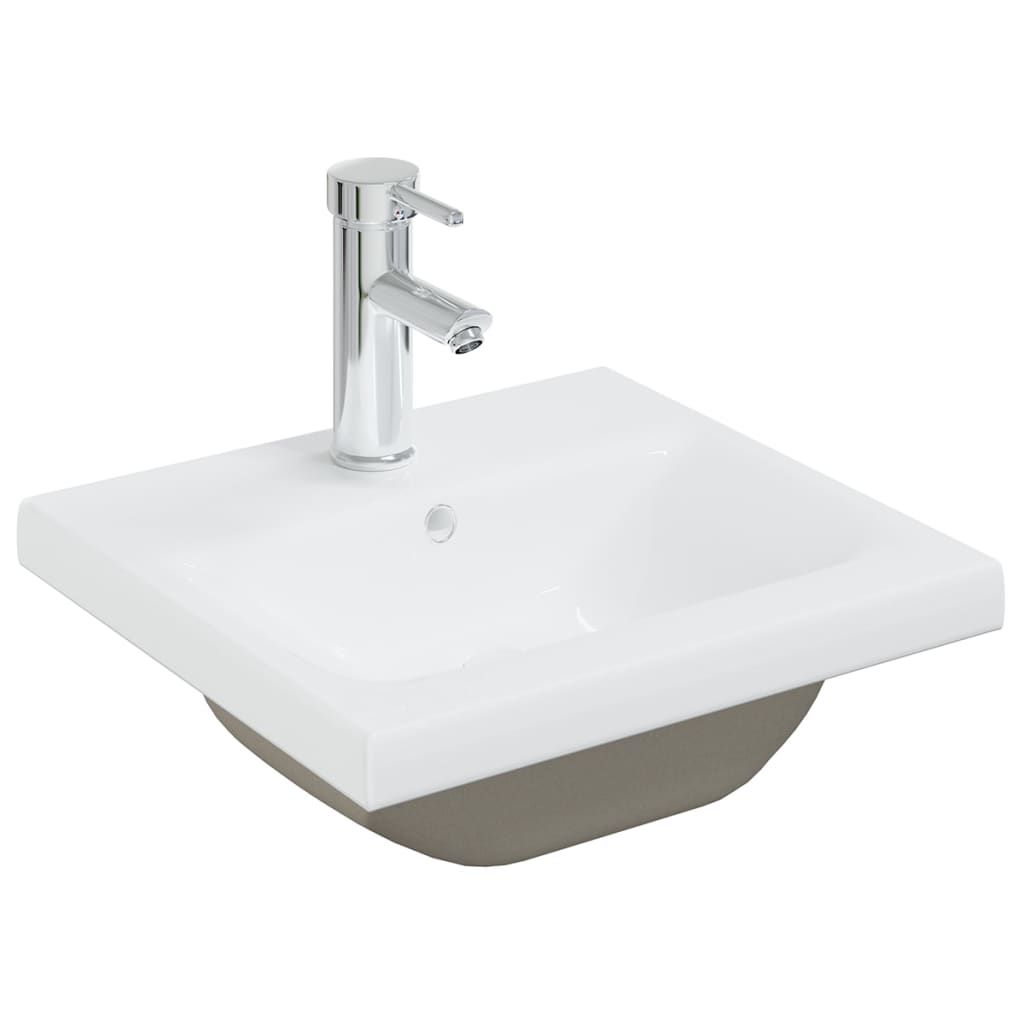 Bathroom Furniture Set | White | Engineered wood, acrylic | Medium