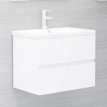 Bathroom Furniture Set | White | Engineered wood | Medium