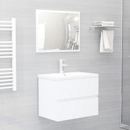 Bathroom Furniture Set | White | Engineered wood | Medium