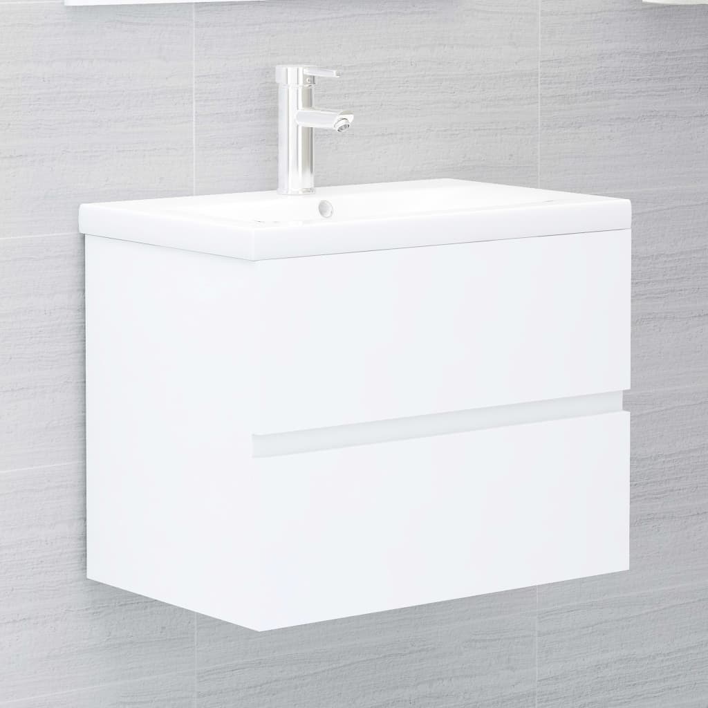 Bathroom Furniture Set | White | Engineered Wood | Medium