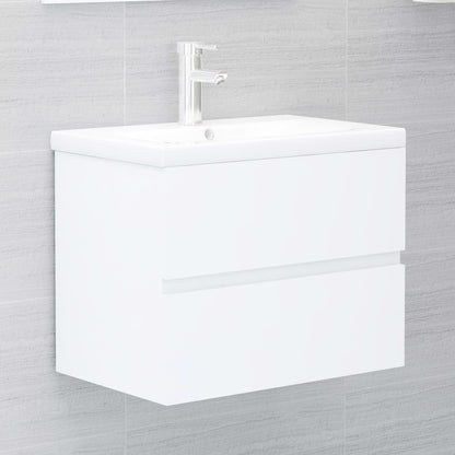 Bathroom Furniture Set | White | Engineered Wood | Medium