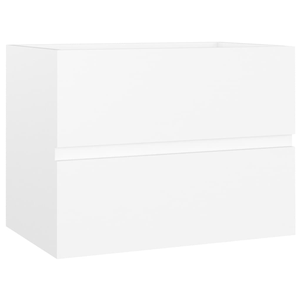 Bathroom Furniture Set | White | Engineered Wood | Medium