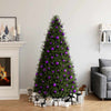 100 Piece Christmas Ball Set Purple