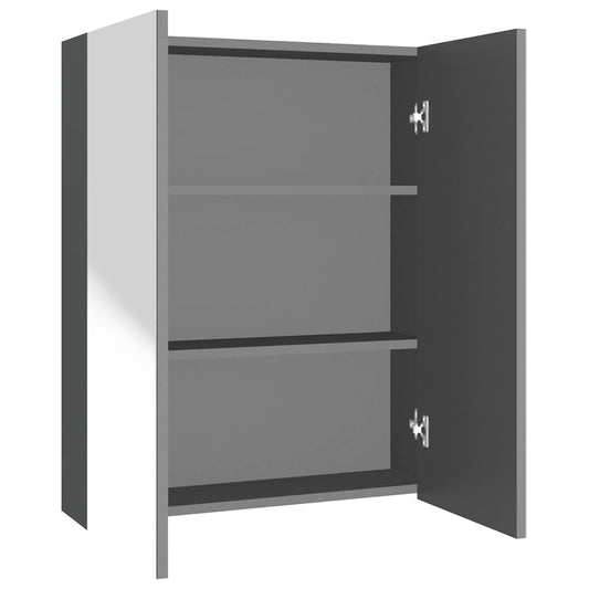 Mirror Cabinet | Anthracite | MDF with Melamine surface and Glass