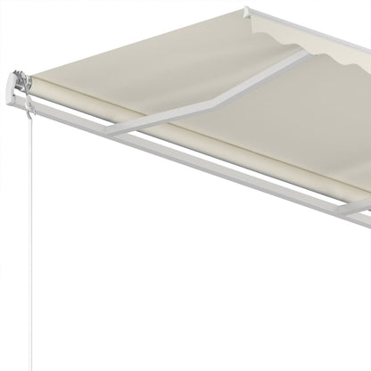 Retractable Awning | Cream | Powder-coated aluminium | 350x250cm