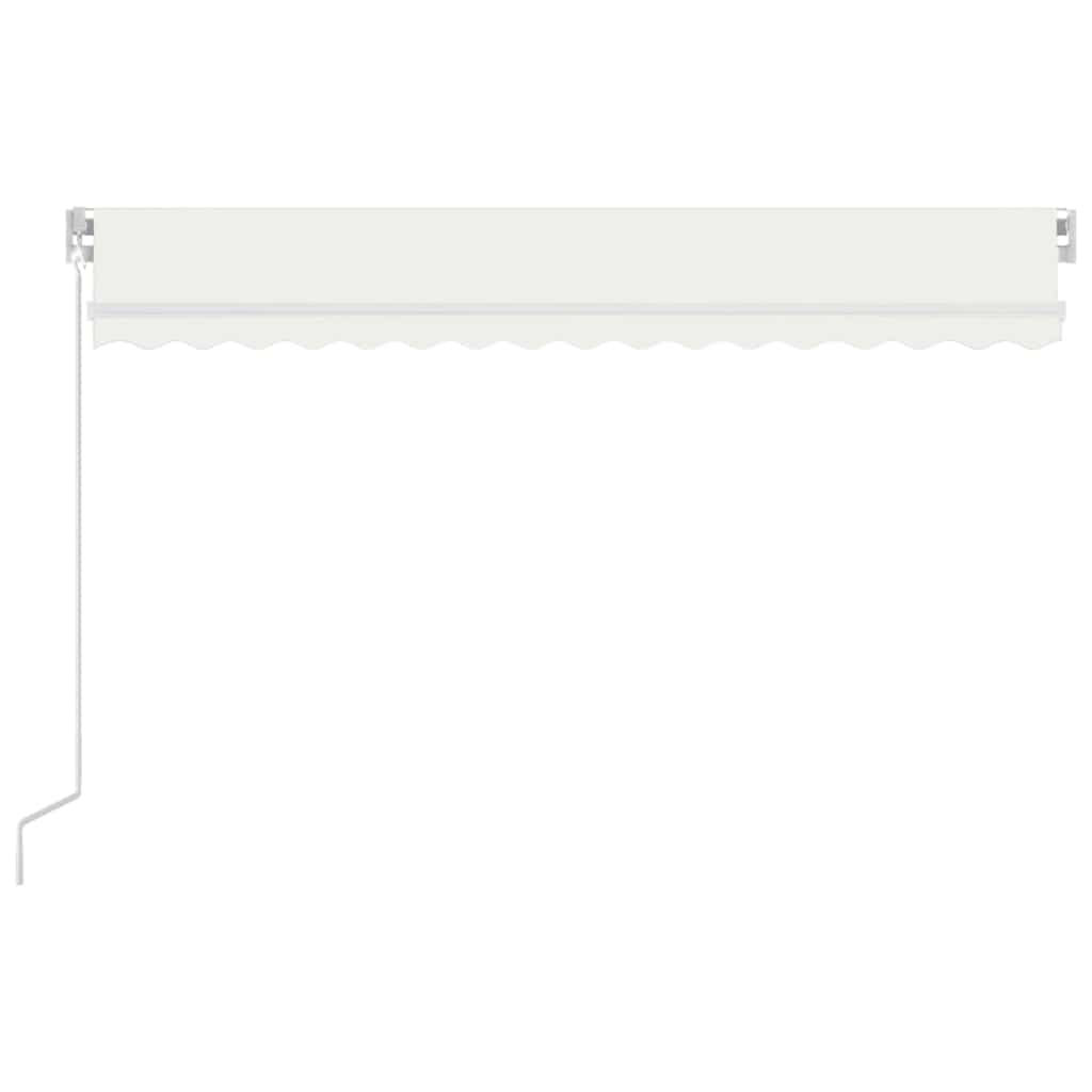 Retractable Awning | Cream | Powder-coated aluminium | 400 x 300 cm