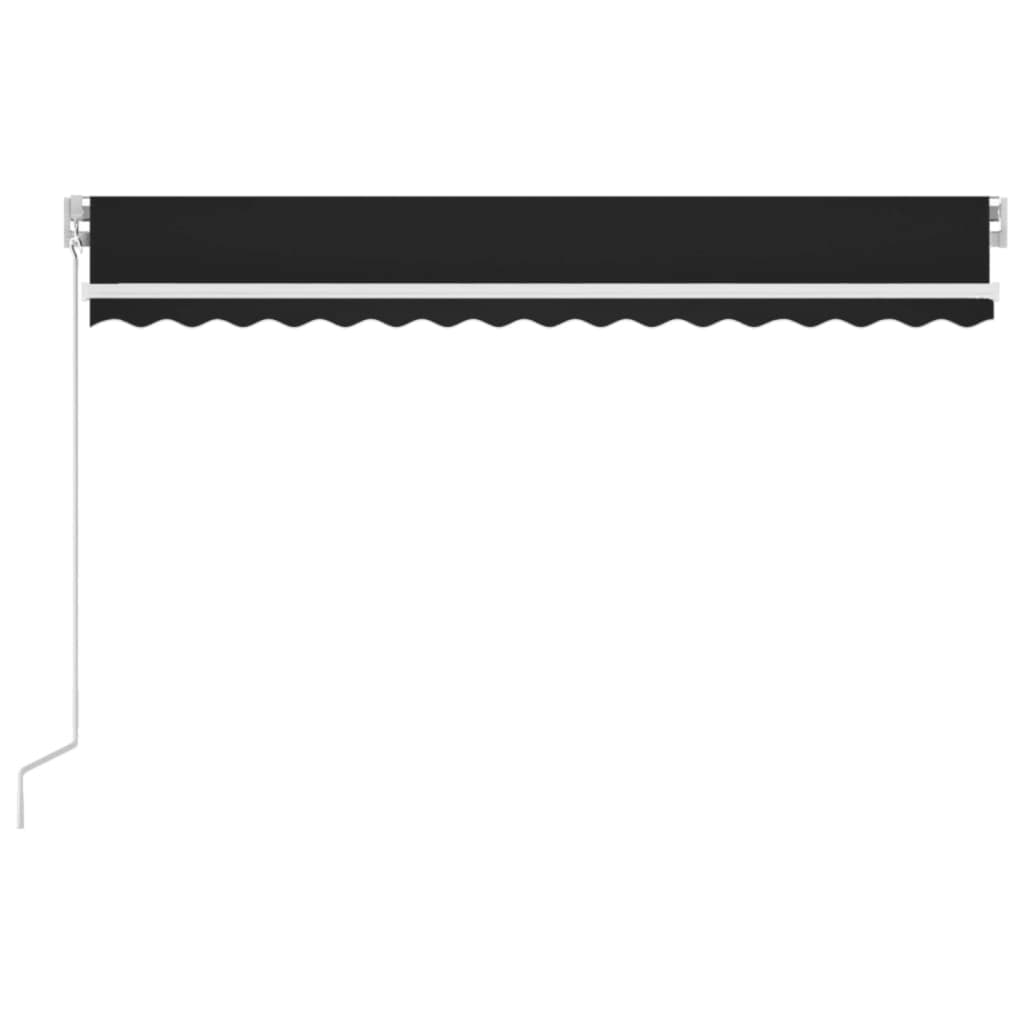 Retractable Awning | Anthracite | Powder-coated aluminium | 400 x 300 cm