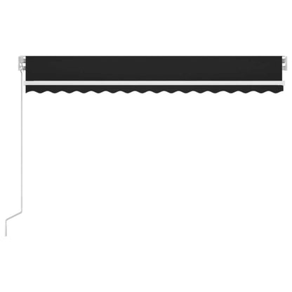 Retractable Awning | Anthracite | Powder-coated aluminium | 400 x 300 cm
