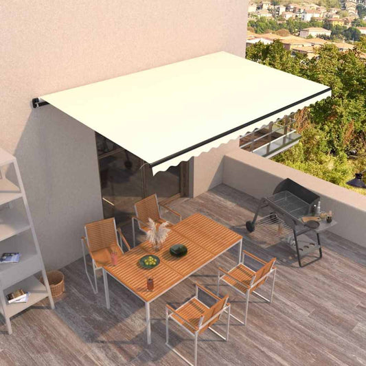 Retractable Awning | Cream, Anthracite