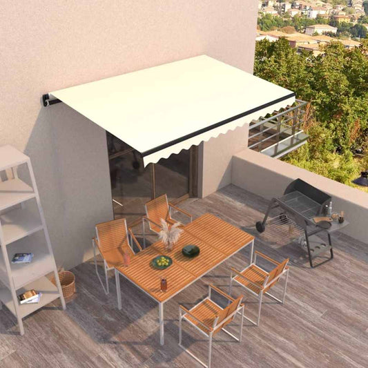 Retractable Awning | Cream, Anthracite