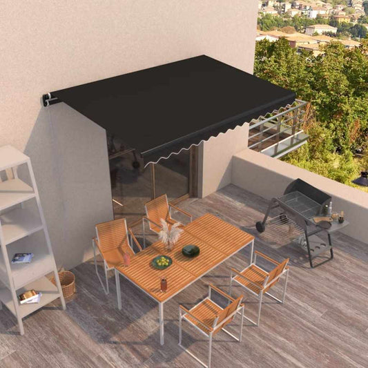Retractable Awning | Anthracite