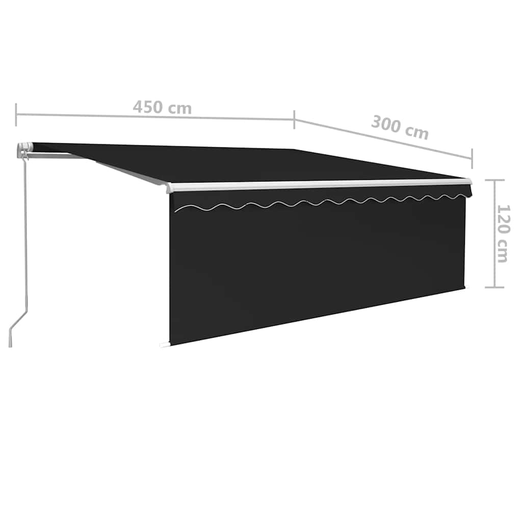 Retractable Awning | Anthracite