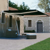 Manual Retractable Awning with LED 450x300 cm Anthracite