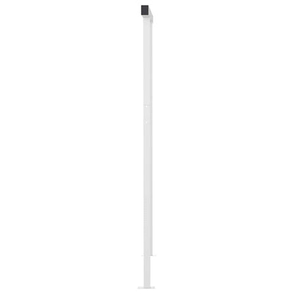 3069897 vidaXL Manual Retractable Awning with Posts 3x2,5 m Cream (313189+46833+315093)