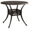 3 Piece Bistro Set Cast Aluminum Bronze