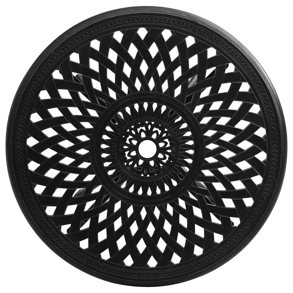 Bistro Set | Black | Cast Aluminium | Medium | Durable | Bistro Set