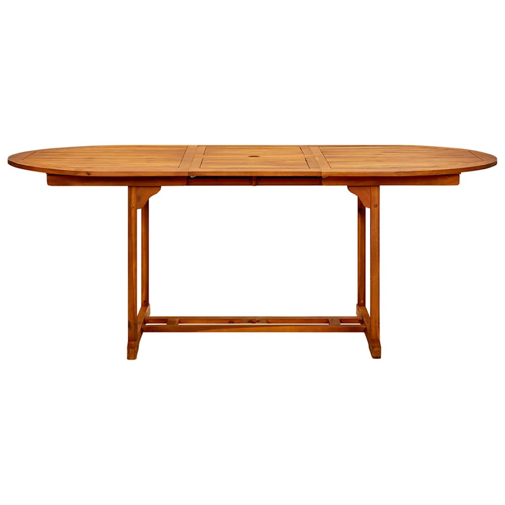 Dining Set | Black | Solid Acacia wood, PE rattan, Powder-coated steel