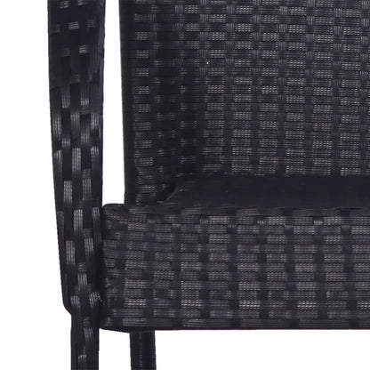 Dining Set | Black | Solid Acacia wood | Standard