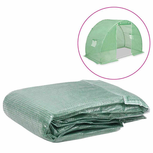 Greenhouse Replacement Cover | Green | Polyethylene | Medium