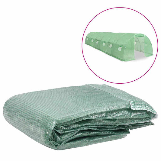 Greenhouse Replacement Cover | Green | PE (Polyethylene) | Large