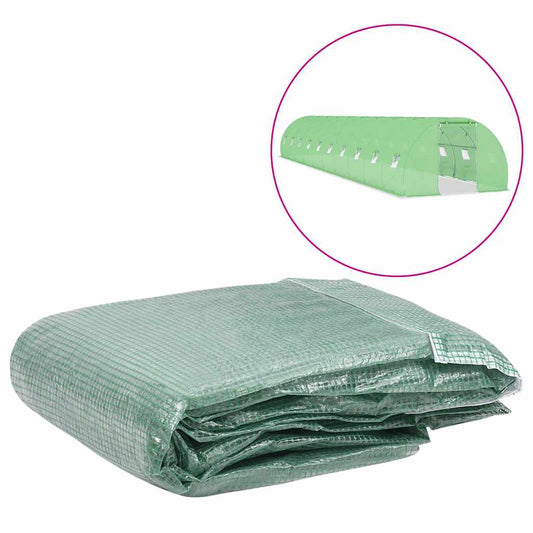 Greenhouse Replacement Cover | Green | PE (Polyethylene) | Large