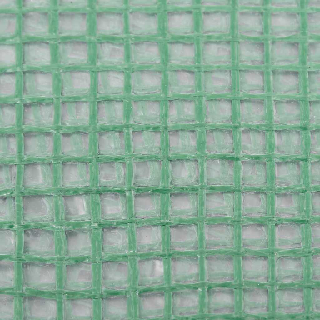 Greenhouse Replacement Cover (6.86 m²) 200x343x200 cm Green