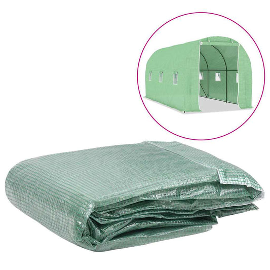 Greenhouse Replacement Cover | Green | Polyethylene (PE)
