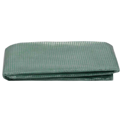 Greenhouse Replacement Cover (0.5 m²) 50x100x190 cm Green