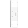 Folding Shower Enclosure ESG 100x140 cm White
