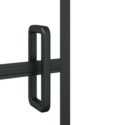 Folding Shower Enclosure ESG 31.5"x55.1" Black